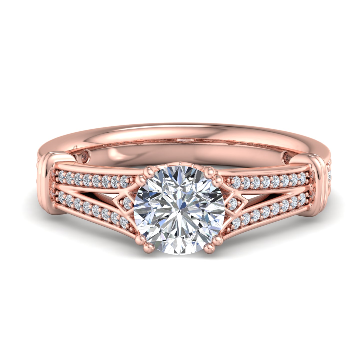 Georgia Art Deco Engagement Ring
